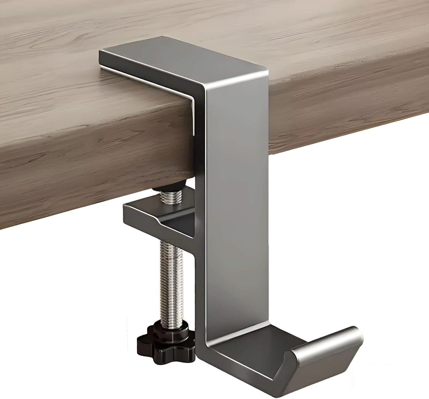 Headphone Stand – Aluminum Alloy Headphone Holder, Under Headset Stand for Desk Fit for PC Gaming Headset Hang