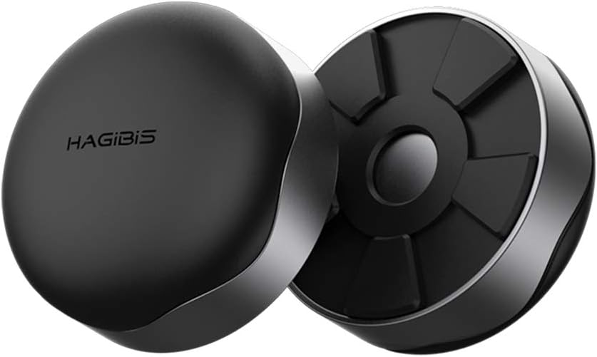 Laptop Cooling Pad, Hagibis Ergonomic Laptop Stand Small Invisible Cooler Ball Portable Magnetic Foot Heat for